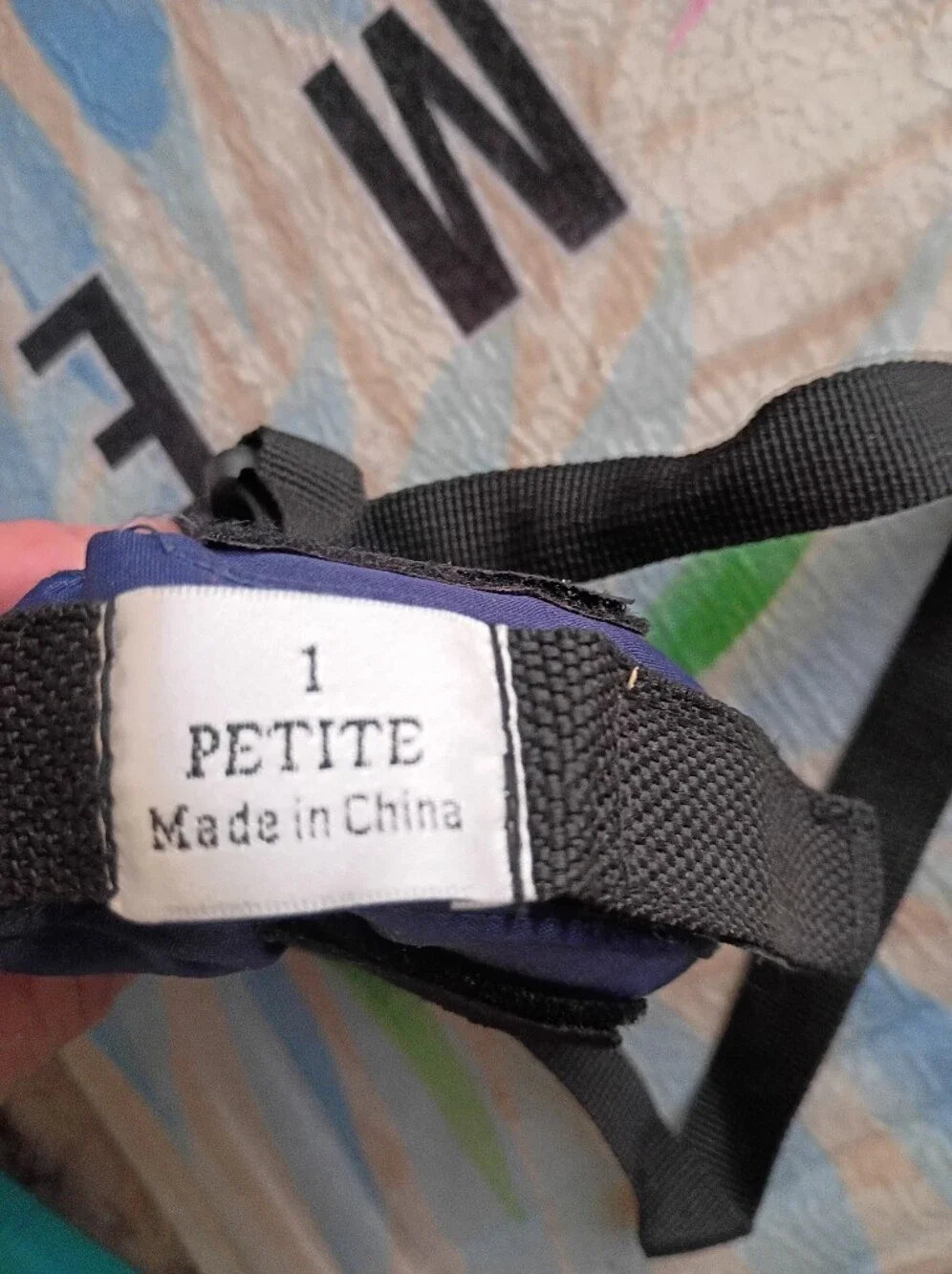 NEVER USED!! Protective Inflatable Collar FOR VERY SMALL Fur Baby - Navy Blue